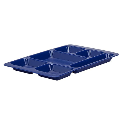 Khay Nhựa Chữ Nhật Cambro 1596CW186 6 Ngăn 22.9 x 38.1 cm Xanh Navy