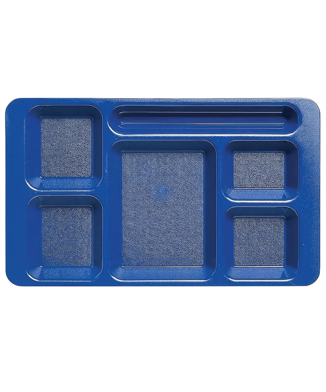 Khay Nhựa Chữ Nhật Cambro 1596CW431 6 Ngăn 22.9 x 38.1 cm Xanh Navy