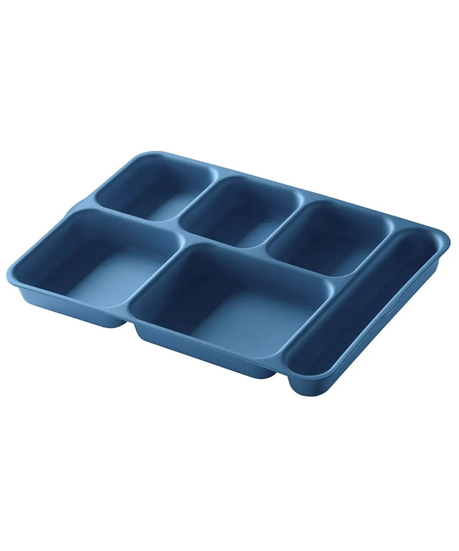 Khay Nhựa Chữ Nhật Chia 6 Ngăn Cambro 10146DCP414 25.2 cm x 35.4 cm Màu Xanh Mòng Két