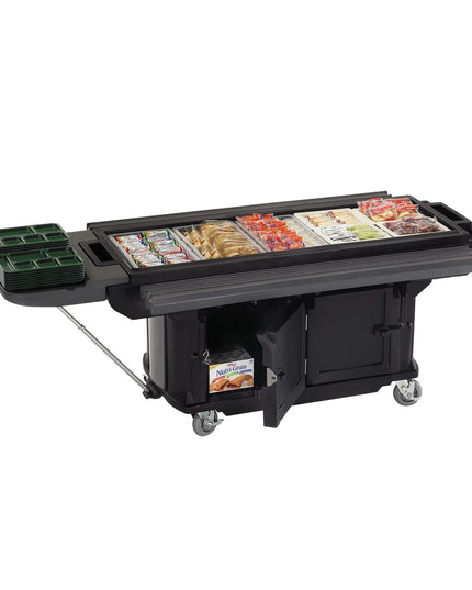 Khay Nhựa Chữ Nhật Chia 6 Ngăn Cambro BCT1014119 25.4 cm x 36.8 cm Màu Sherwood Green