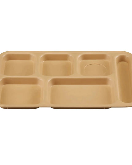 Khay Nhựa Chữ Nhật Chia 6 Ngăn Cambro BCT1014161 25.4 cm x 36.8 cm Màu Tan
