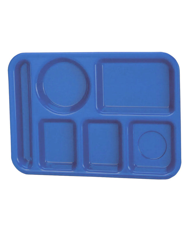 Khay Nhựa Chữ Nhật Chia 6 Ngăn Vollrath 2614-04 34.9 cm x 24.8 cm Màu Blueberry