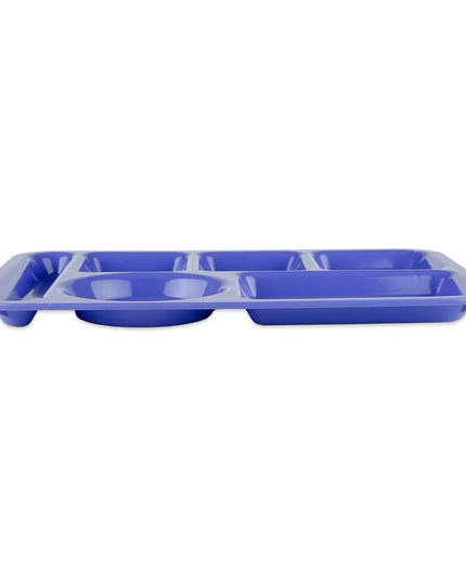 Khay Nhựa Chữ Nhật GET TL-152-PB 6 Ngăn 35.6 x 25.4 cm Màu Peacock Blue
