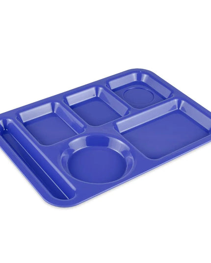 Khay Nhựa Chữ Nhật GET TL-152-PB 6 Ngăn 35.6 x 25.4 cm Màu Peacock Blue
