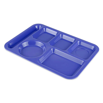 Khay Nhựa Chữ Nhật GET TL-152-PB 6 Ngăn 35.6 x 25.4 cm Màu Peacock Blue