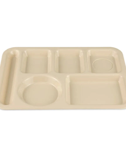 Khay Nhựa Chữ Nhật GET TL-153-T 6 Ngăn 35.6 x 25.4 cm Màu Tan