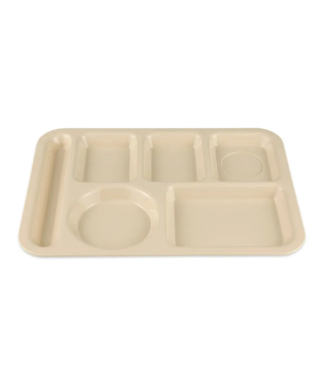 Khay Nhựa Chữ Nhật GET TL-153-T 6 Ngăn 35.6 x 25.4 cm Màu Tan