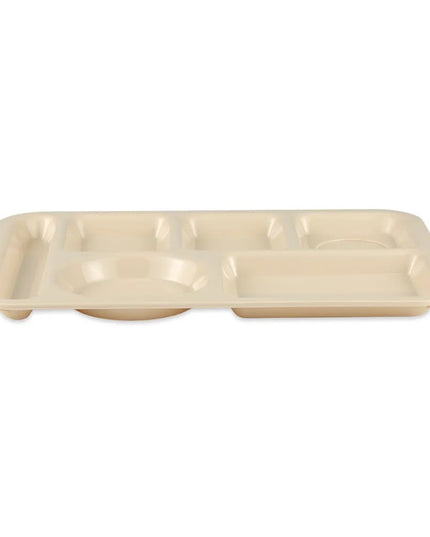 Khay Nhựa Chữ Nhật GET TL-153-T 6 Ngăn 35.6 x 25.4 cm Màu Tan