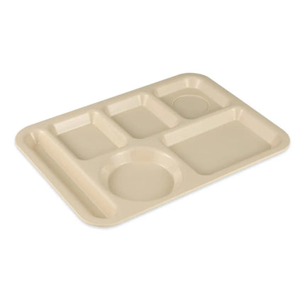 Khay Nhựa Chữ Nhật GET TL-153-T 6 Ngăn 35.6 x 25.4 cm Màu Tan