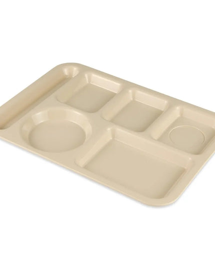 Khay Nhựa Chữ Nhật GET TL-153-T 6 Ngăn 35.6 x 25.4 cm Màu Tan