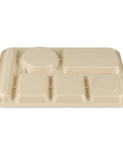 Khay Nhựa Chữ Nhật GET TL-153-T 6 Ngăn 35.6 x 25.4 cm Màu Tan