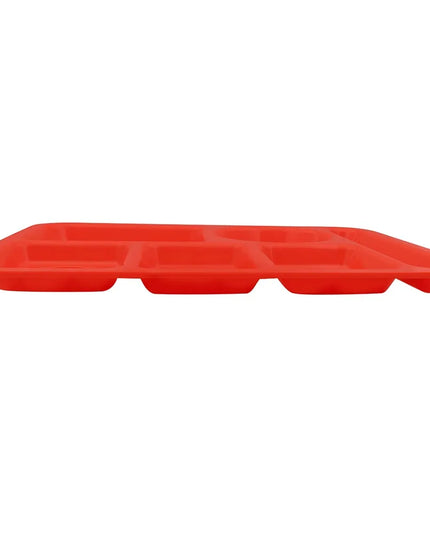 Khay Nhựa Chữ Nhật GET TR-152-RO 6 Ngăn 36.5 x 25.1 cm Màu Rio Orange