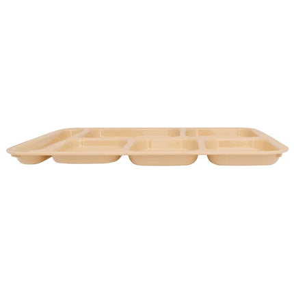 Khay Nhựa Chữ Nhật GET TR-152-T 6 Ngăn 36.5 x 25.1 cm Màu Tan