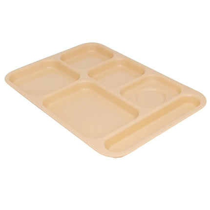 Khay Nhựa Chữ Nhật GET TR-152-T 6 Ngăn 36.5 x 25.1 cm Màu Tan