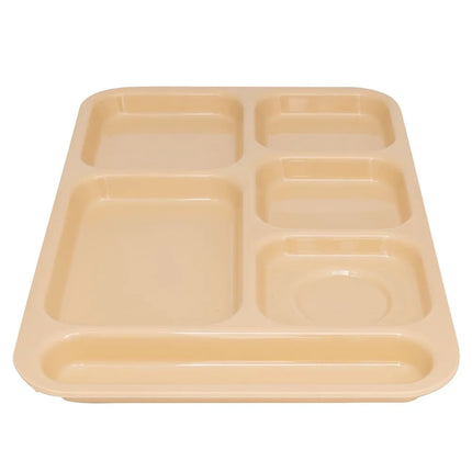 Khay Nhựa Chữ Nhật GET TR-152-T 6 Ngăn 36.5 x 25.1 cm Màu Tan