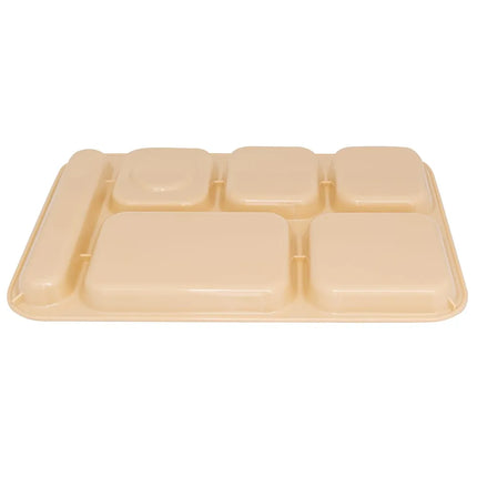 Khay Nhựa Chữ Nhật GET TR-152-T 6 Ngăn 36.5 x 25.1 cm Màu Tan