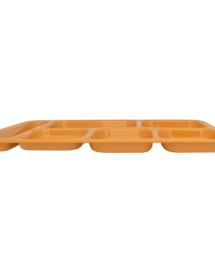 Khay Nhựa Chữ Nhật GET TR-152-TY 6 Ngăn 36.5 x 25.1 cm Màu Tropical Yellow
