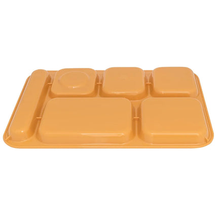 Khay Nhựa Chữ Nhật GET TR-152-TY 6 Ngăn 36.5 x 25.1 cm Màu Tropical Yellow