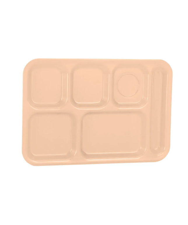 Khay Nhựa Chữ Nhật Vollrath 2015-09 6 Ngăn 37.5 x 25.1 cm Vàng Tan