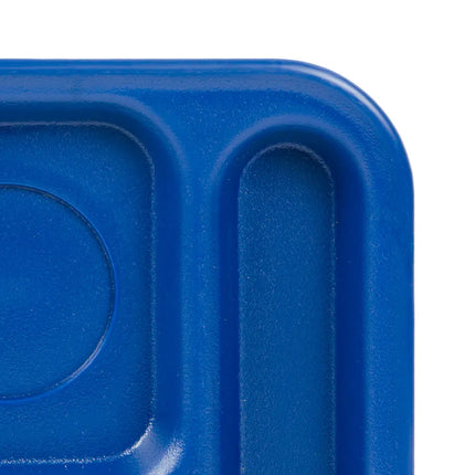 Khay Nhựa Hình Chữ Nhật Cambro PS1014186 6 Ngăn, 25.4 x 36.8 cm, Xanh Navy