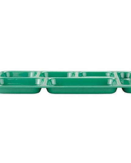 Khay Nhựa Hình Chữ Nhật GET TR-152-FG 6 Ngăn, 36.5 x 25.1 cm, Xanh Rainforest