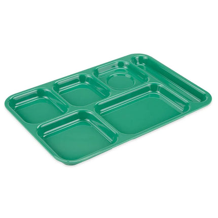 Khay Nhựa Hình Chữ Nhật GET TR-152-FG 6 Ngăn, 36.5 x 25.1 cm, Xanh Rainforest