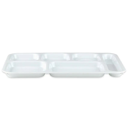 Khay Nhựa Hình Chữ Nhật GET TR-153-W 6 Ngăn, 36.8 x 25.4 cm, Trắng