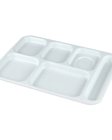Khay Nhựa Hình Chữ Nhật GET TR-153-W 6 Ngăn, 36.8 x 25.4 cm, Trắng