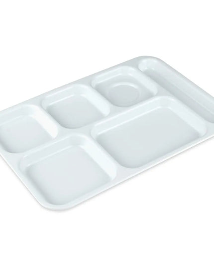 Khay Nhựa Hình Chữ Nhật GET TR-153-W 6 Ngăn, 36.8 x 25.4 cm, Trắng