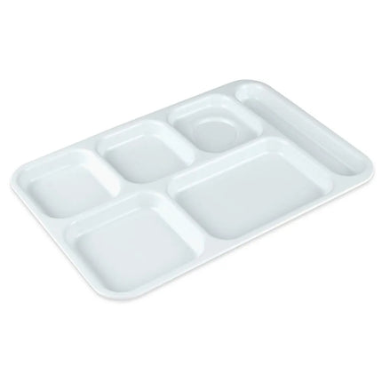Khay Nhựa Hình Chữ Nhật GET TR-153-W 6 Ngăn, 36.8 x 25.4 cm, Trắng