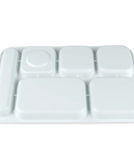 Khay Nhựa Hình Chữ Nhật GET TR-153-W 6 Ngăn, 36.8 x 25.4 cm, Trắng