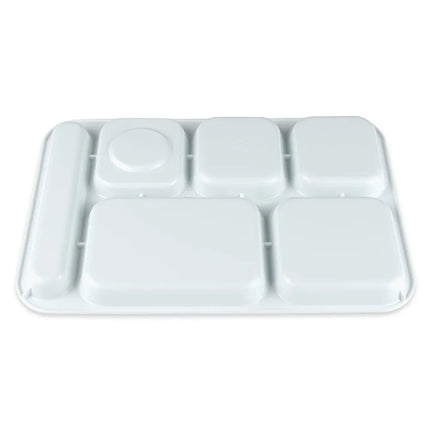 Khay Nhựa Hình Chữ Nhật GET TR-153-W 6 Ngăn, 36.8 x 25.4 cm, Trắng