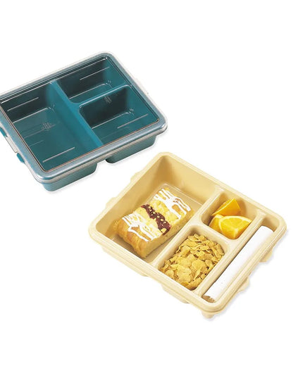 Khay Nhựa Phục Vụ Bữa Ăn Cambro 9113CW414 3 Ngăn 22.9 x 27.9 cm Màu Xanh Mòng Két