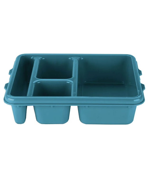 Khay Nhựa Phục Vụ Bữa Ăn Cambro 9114CP414 4 Ngăn 22.7 x 27.3 cm Màu Teal