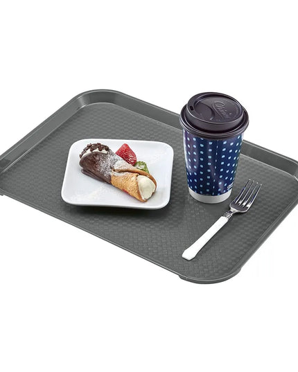 Khay Nhựa Thức Ăn Nhanh Cambro 1216FF107 40.9 cm x 30 cm Xám Ngọc Trai