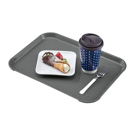 Khay Nhựa Thức Ăn Nhanh Cambro 1216FF107 40.9 cm x 30 cm Xám Ngọc Trai