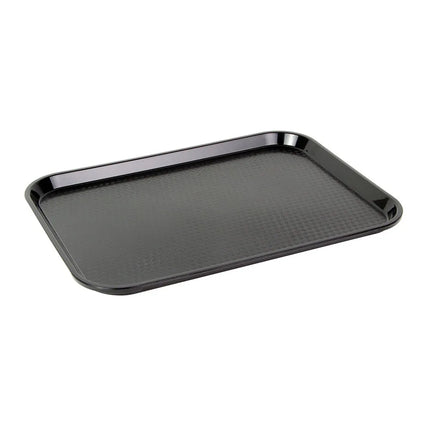 Khay Nhựa Thức Ăn Nhanh Cambro 1216FF110 40.9 cm x 30 cm Đen