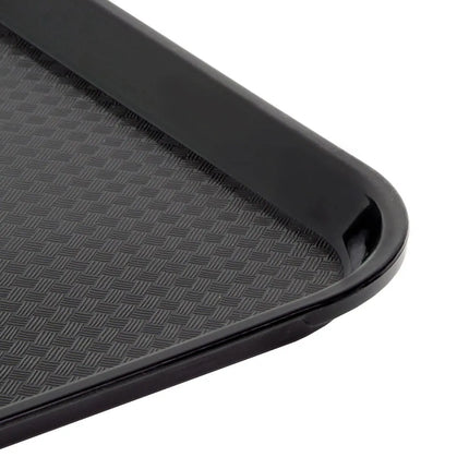 Khay Nhựa Thức Ăn Nhanh Cambro 1216FF110 40.9 cm x 30 cm Đen