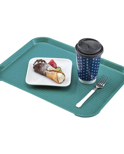 Khay Nhựa Thức Ăn Nhanh Cambro 1216FF414 41 cm x 30.2 cm Xanh Mòng Két