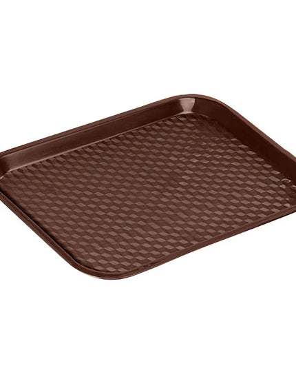 Khay Nhựa Thức Ăn Nhanh GET 35.6 cm x 27.3 cm Nâu (FT-14-BR)