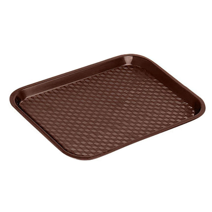 Khay Nhựa Thức Ăn Nhanh GET 35.6 cm x 27.3 cm Nâu (FT-14-BR)