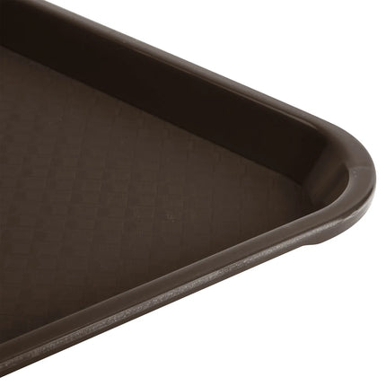 Khay Nhựa Thức Ăn Nhanh Vollrath 86101 35.6 x 25.4 cm Nâu