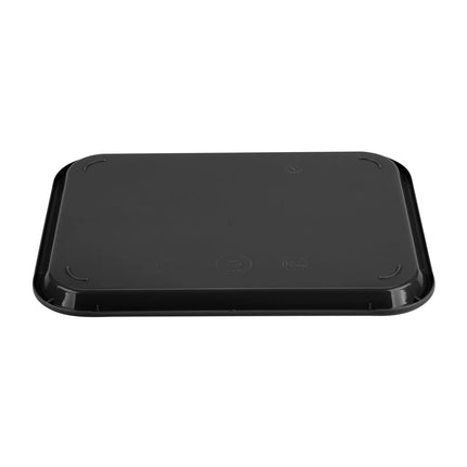 Khay Nhựa Thức Ăn Nhanh Vollrath 86108 35.6 cm x 25.4 cm Đen