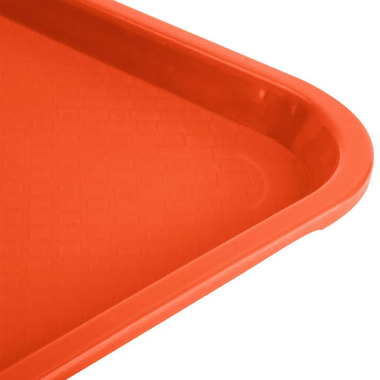 Khay Nhựa Thức Ăn Nhanh Vollrath 86124 45.7 x 35.6 cm Cam