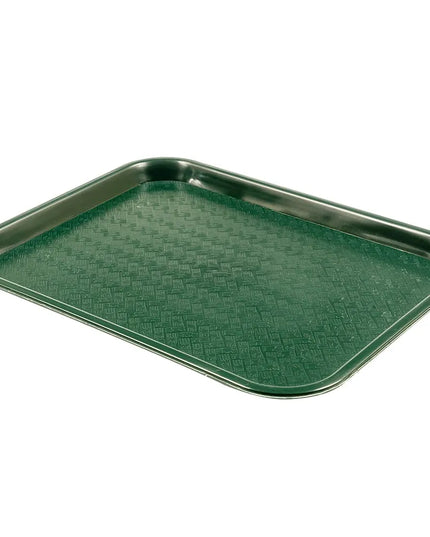 Khay Nhựa Thức Ăn Nhanh Winco FFT-1014G 35.6 cm x 25.4 cm Màu Xanh Lá
