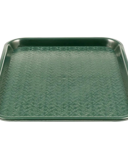 Khay Nhựa Thức Ăn Nhanh Winco FFT-1014G 35.6 cm x 25.4 cm Màu Xanh Lá