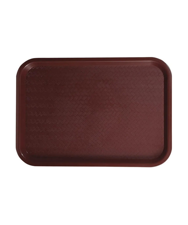 Khay Nhựa Thức Ăn Nhanh Winco FFT-1014U 35.6 cm x 25.4 cm Màu Đỏ Booc Đô