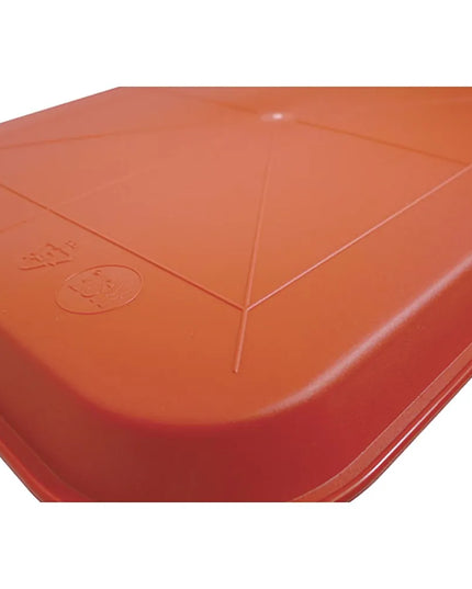 Khay Nhựa Thức Ăn Nhanh Winco FFT-1014U 35.6 cm x 25.4 cm Màu Đỏ Booc Đô