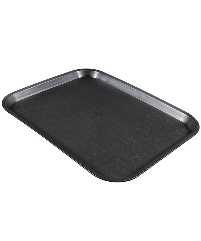 Khay Nhựa Thức Ăn Nhanh Winco FFT-1216K 40.6 cm x 30.5 cm Màu Đen