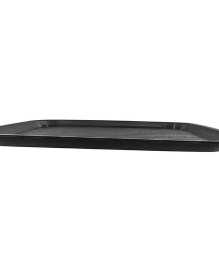 Khay Nhựa Thức Ăn Nhanh Winco FFT-1216K 40.6 cm x 30.5 cm Màu Đen